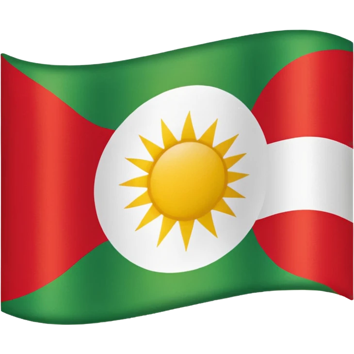 Kurdistan fleg emoji