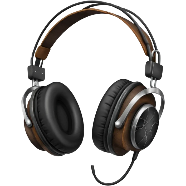 old headphones emoji