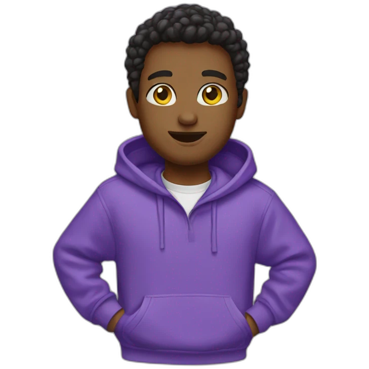 purple sweatshirt emoji