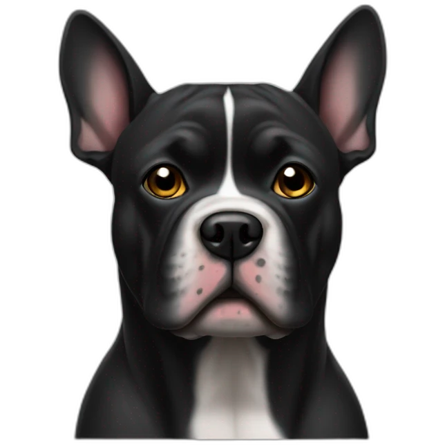 black-buldog emoji