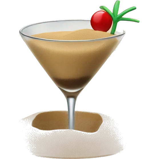 sand trap martini emoji