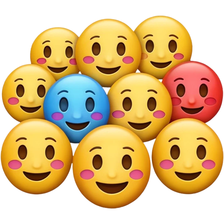 3d group emoji emoji