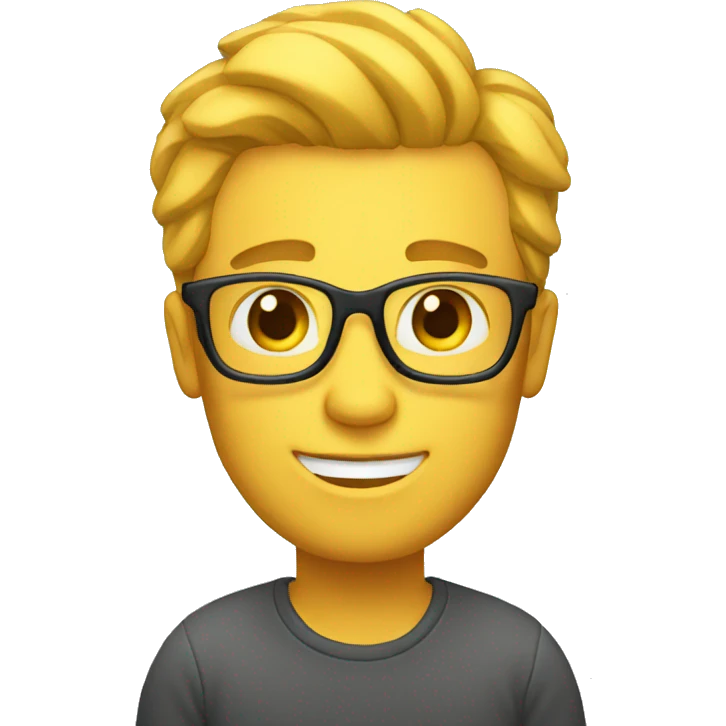 man with idea emoji