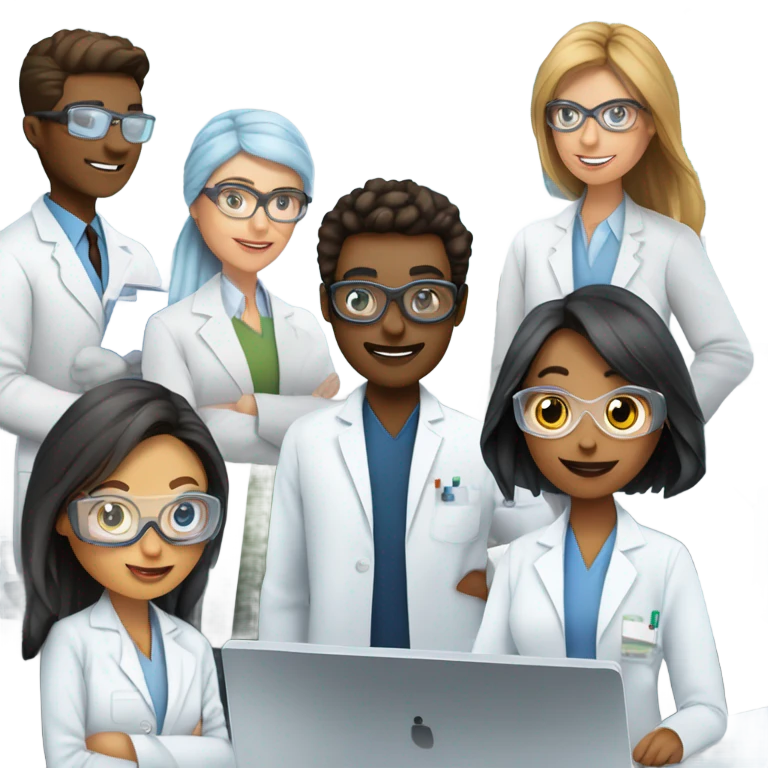 CLINICAL RESEARCH COLLEAGUES emoji