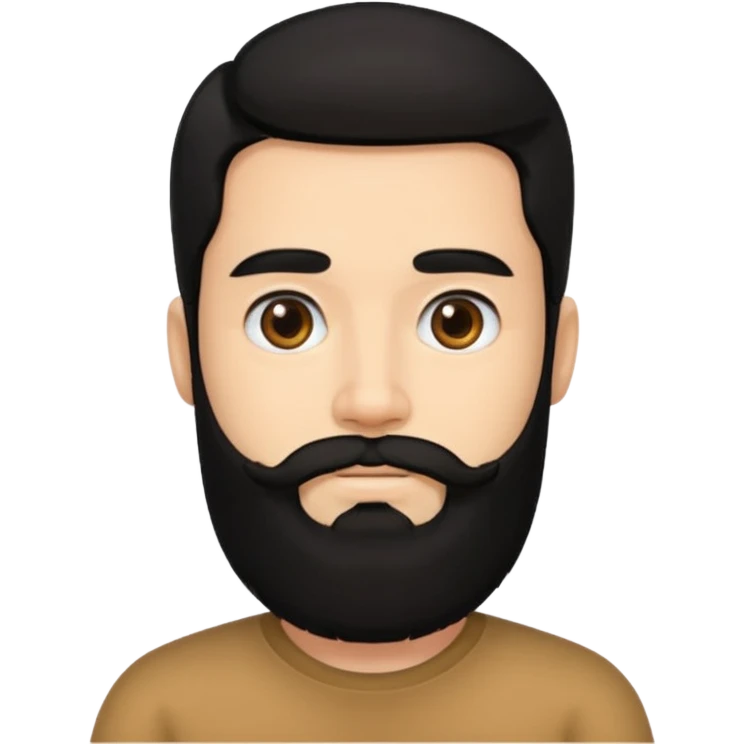 Sit on my beard text emoji