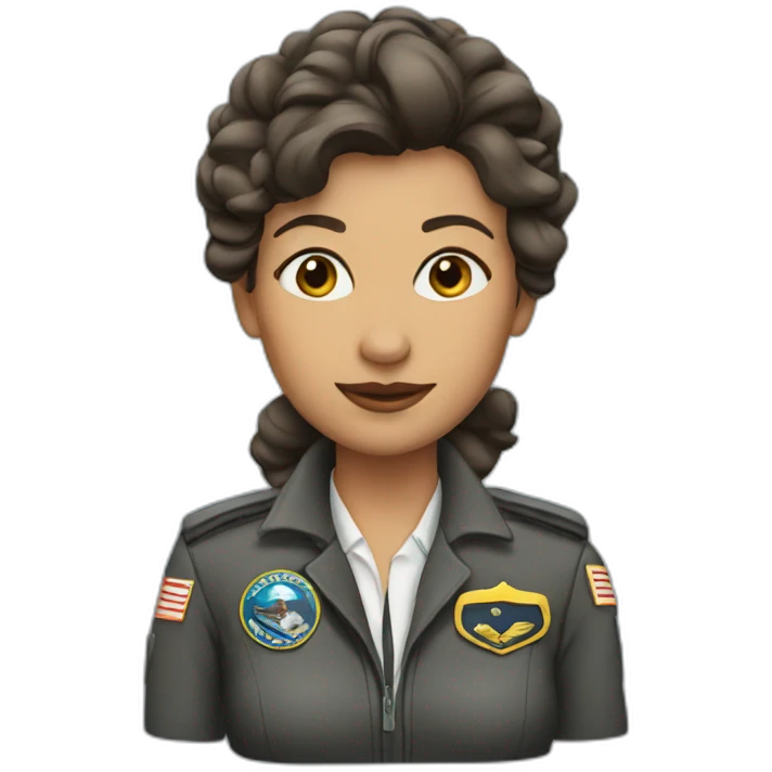 Woman Pilot emoji