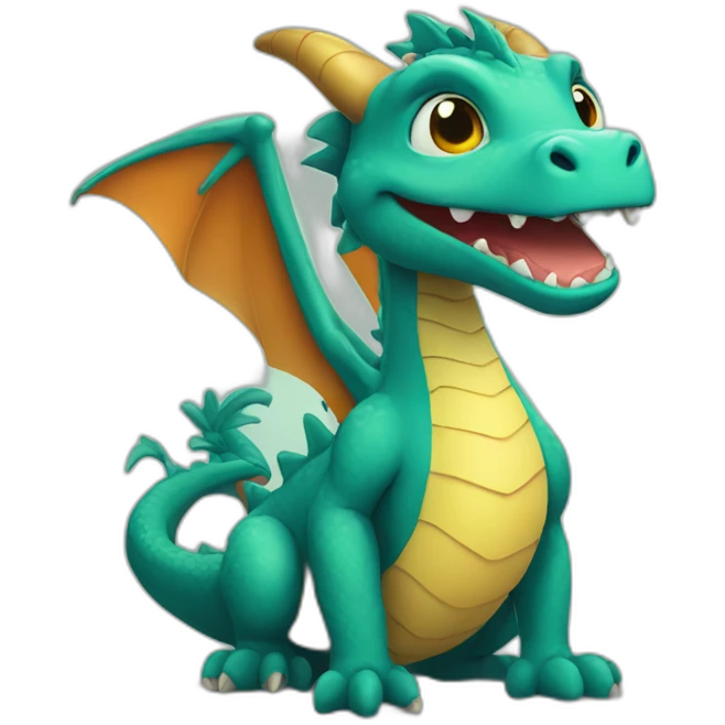 cute dragon emoji