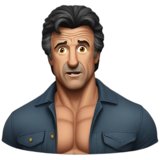 Stallone chat emoji
