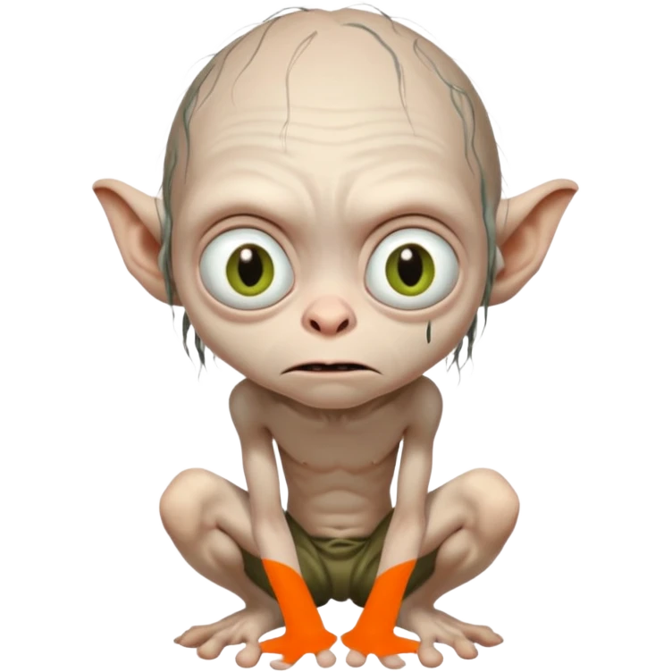 gollum from lord of the rings emoji