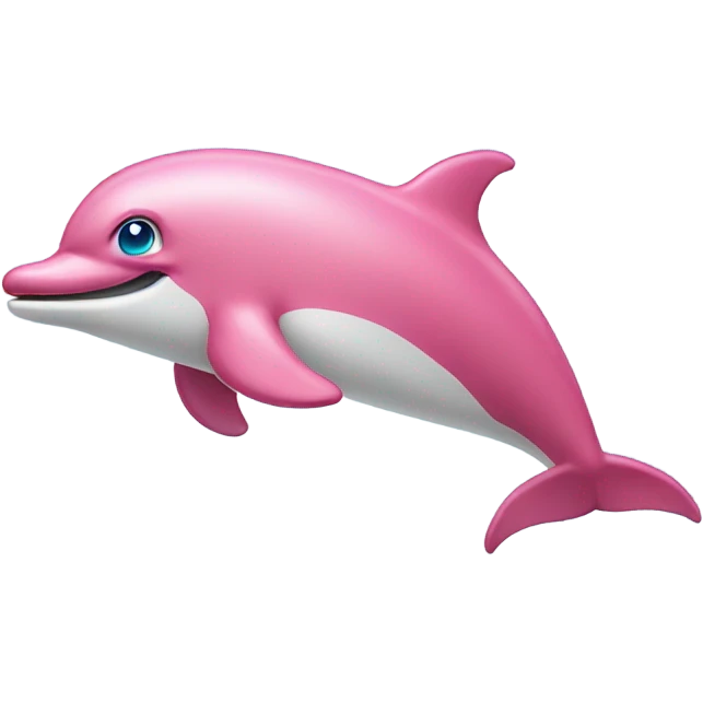 pink dolphin  three eyes emoji