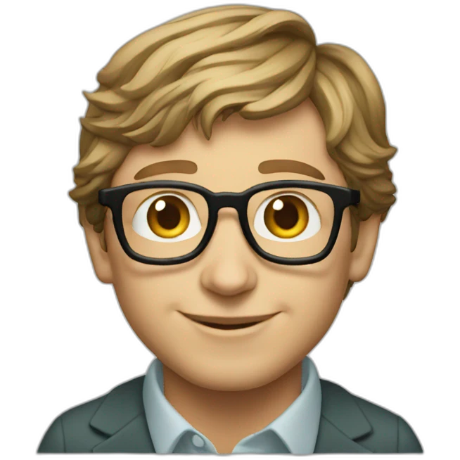 young Bill Gates emoji