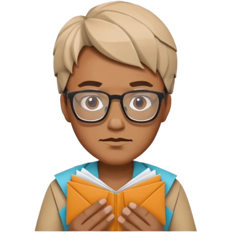 man origami maker emoji