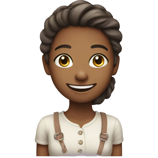 smile girl emoji