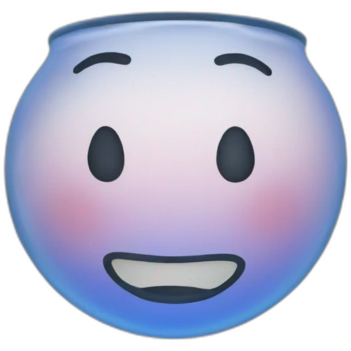 Enamel glass emoji
