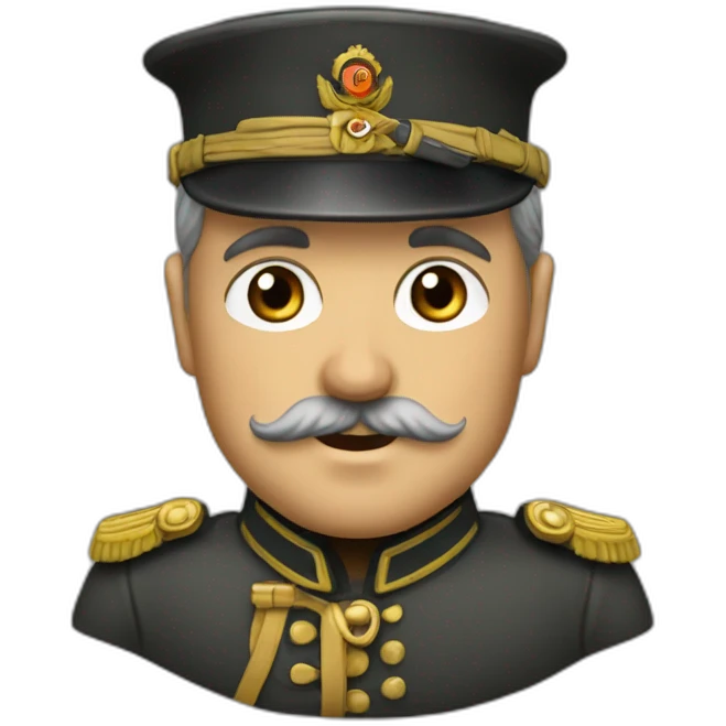 Général de guerre allemand emoji