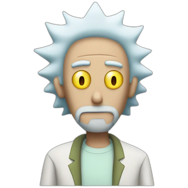 Rick and Morty Palestine  emoji