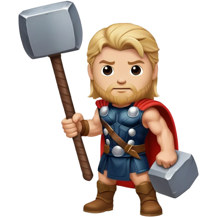 Thor de martelo emoji