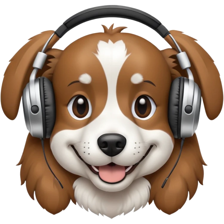 perro dj emoji