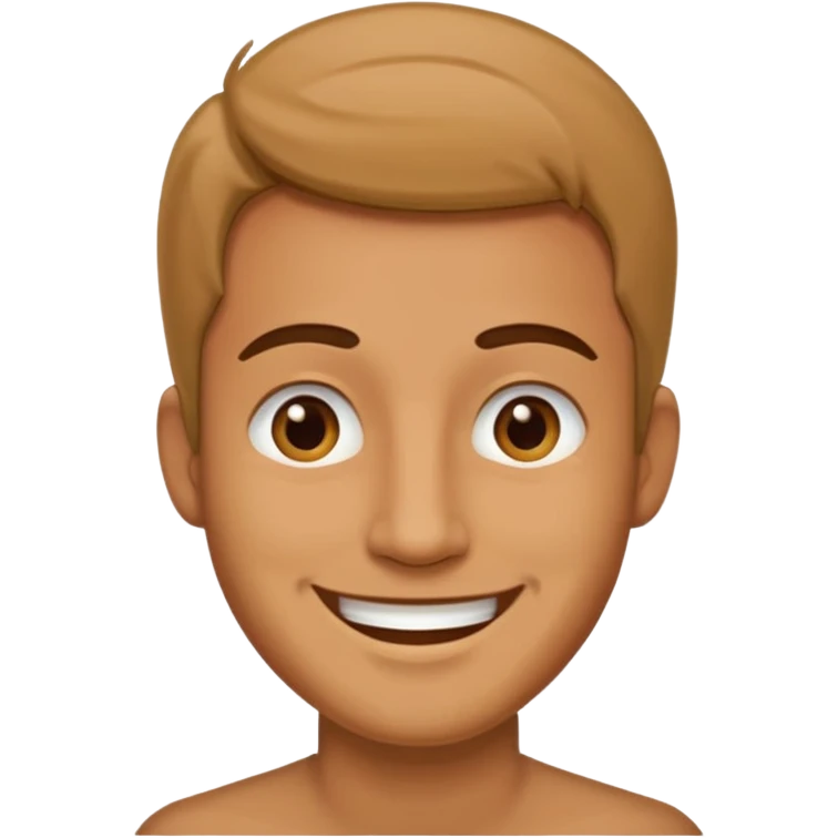 A man saying 6 7 emoji