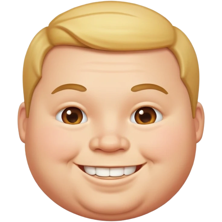 Fat boy emoji