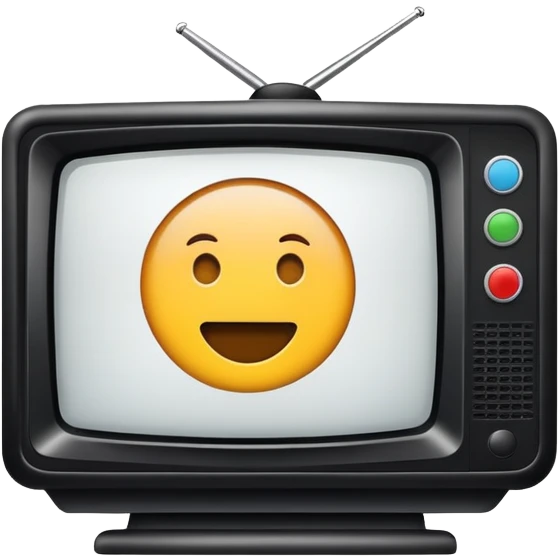 television with screen emoji