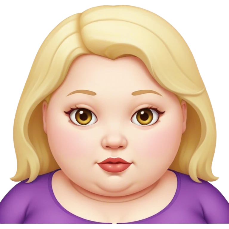 Fat girl emoji