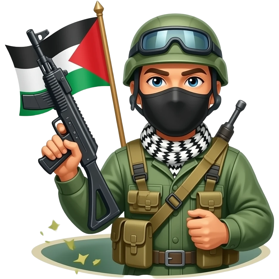 hamas freedom fighter emoji