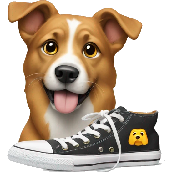 Dog and Shoes emoji