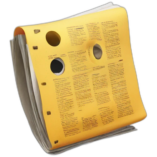 magazine with two spy holes emoji