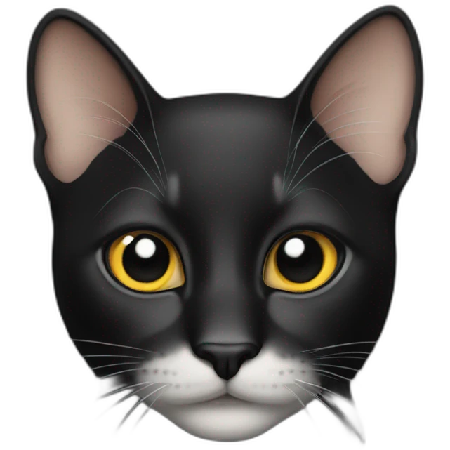 Gato negro  emoji