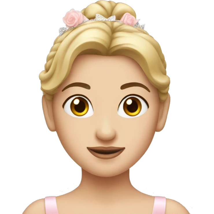 Pretty ballerina emoji