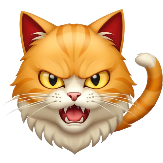 cat attack 1234 emoji