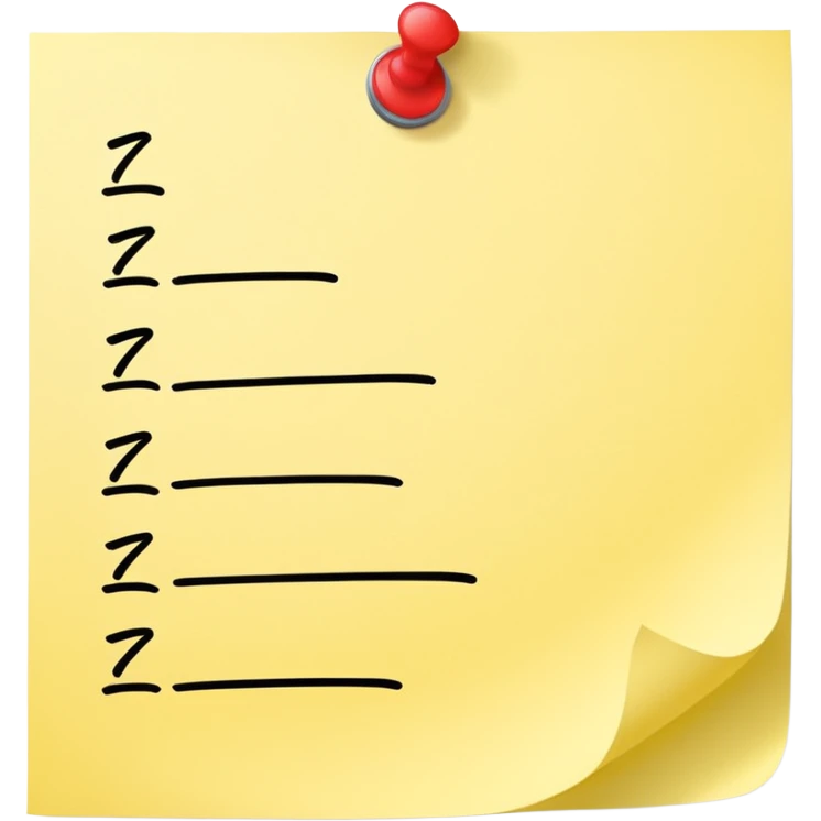 task to do or missions regarding a job role emoji