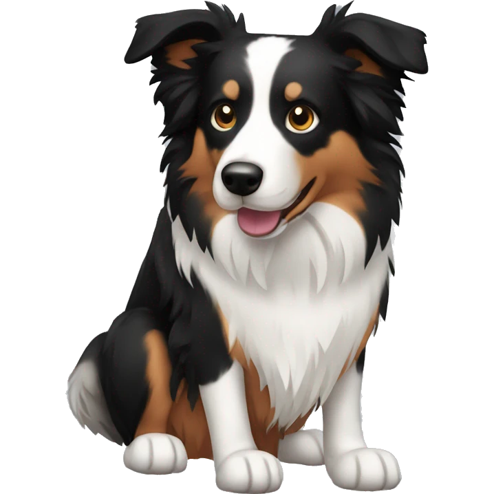 Border Collie Dog Breed Full Body emoji