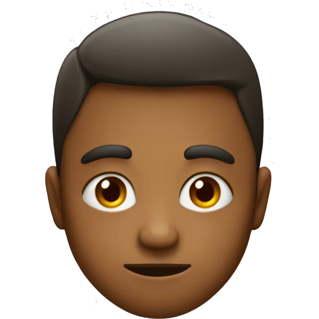 Visage qui rougie mais sans savoir quoi dire emoji