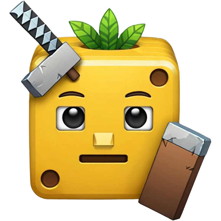 tôi muốn 1 emoji đặc trưng của minecraft emoji