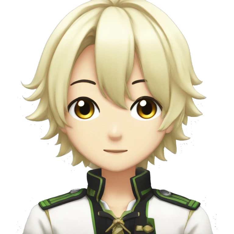 Mika from owari no seraph emoji