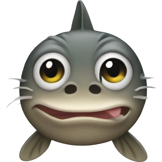 Upset catfish  emoji