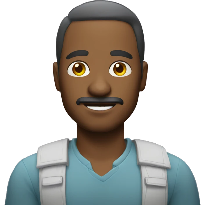 Man playing the video game  emoji
