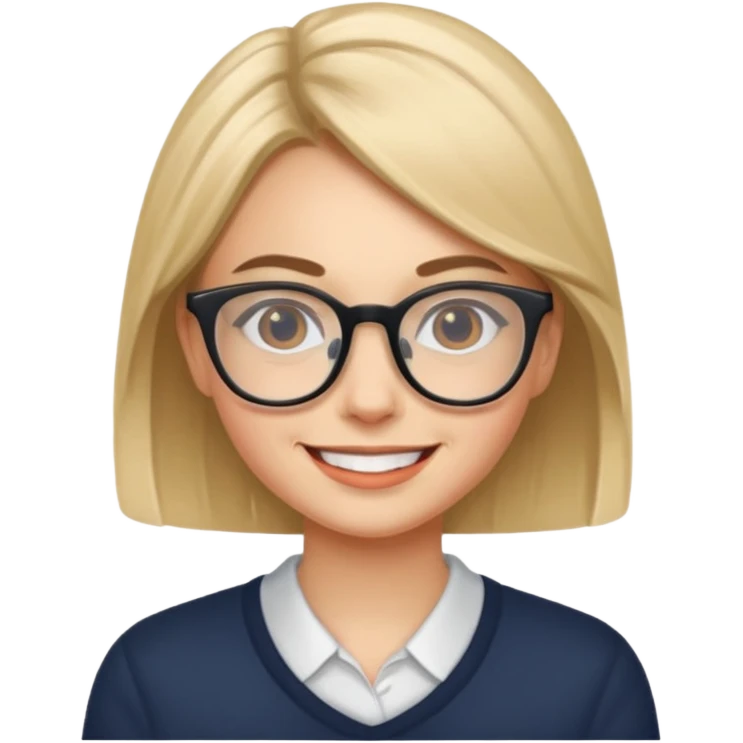 Cara gafas emoji