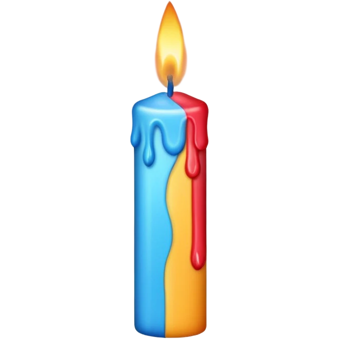 Form € birthday candle  emoji