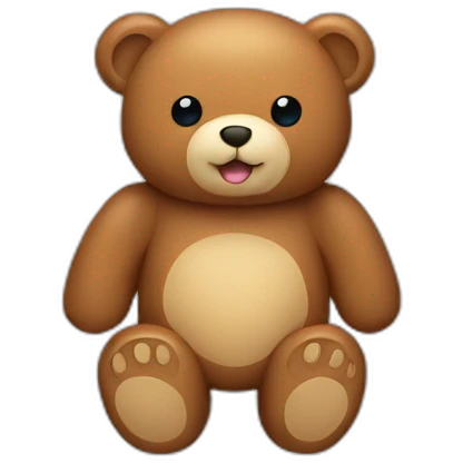 Teddy bear pulsechain emoji
