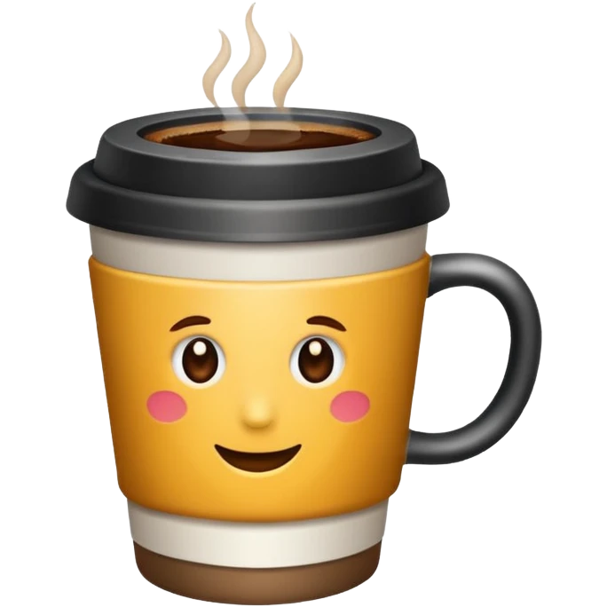 Cup of coffee emoji