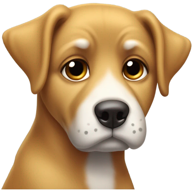 Perrito triste  emoji