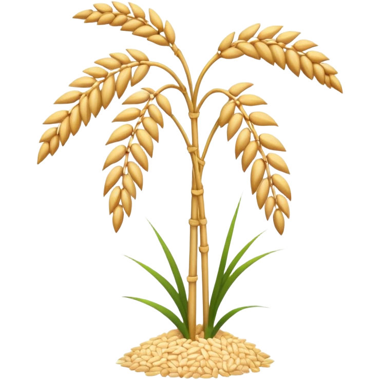 Rice stalk emoji