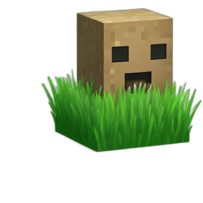 grass block minecraft emoji