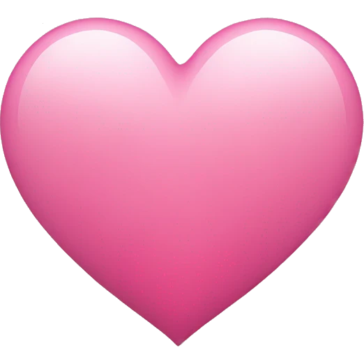 pink heart emoji
