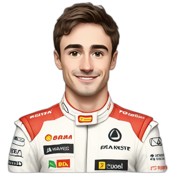 F1 avec Charles leclerc emoji