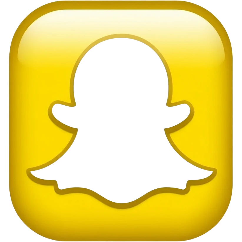 Snapchat logo emoji