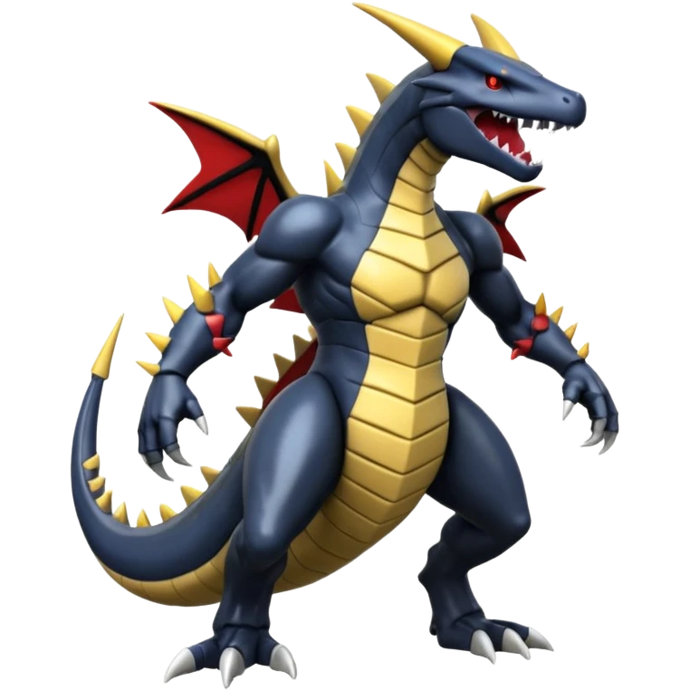 Giratina-Garchomp-fusion (full body) emoji